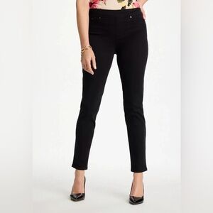 Chico’s Pull-On Ankle Jeans Jeggings Black